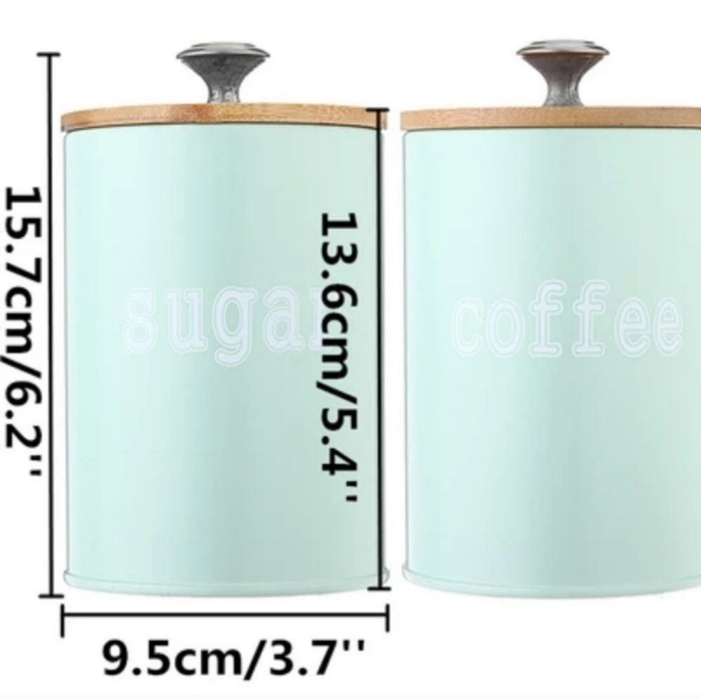 DEVLON NORTHWEST TEA SUGAR COFFEE CONTAINERS (3) - Picture 2 of 10
